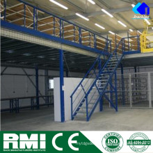 Estructura de construcción, estructura de acero, almacenamiento industrial, automatización, almacenamiento, estantería, almacenamiento, entrepiso, entrepiso